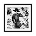Picture of Newspaper Fashion _GroupedProduct_Square_Framed_Matted_