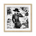 Picture of Newspaper Fashion _GroupedProduct_Square_Framed_Matted_