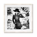 Picture of Newspaper Fashion _GroupedProduct_Square_Framed_Matted_