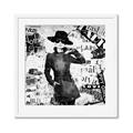 Picture of Newspaper Fashion _GroupedProduct_Square_Framed_Matted_