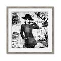 Picture of Newspaper Fashion _GroupedProduct_Square_Framed_Matted_