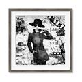 Picture of Newspaper Fashion _GroupedProduct_Square_Framed_Matted_