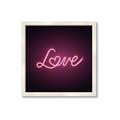 Picture of Neon Love _GroupedProduct_Square_Photography _GroupedProduct_Square_Framed_Matted_