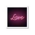 Picture of Neon Love _GroupedProduct_Square_Photography _GroupedProduct_Square_Framed_Matted_
