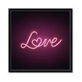 Picture of Neon Love _GroupedProduct_Square_Photography _GroupedProduct_Square_Framed_Matted_