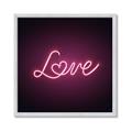 Picture of Neon Love _GroupedProduct_Square_Photography _GroupedProduct_Square_Framed_Matted_