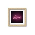 Picture of Neon Love _GroupedProduct_Square_Photography _GroupedProduct_Square_Framed_Matted_
