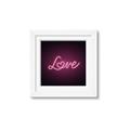 Picture of Neon Love _GroupedProduct_Square_Photography _GroupedProduct_Square_Framed_Matted_