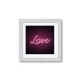 Picture of Neon Love _GroupedProduct_Square_Photography _GroupedProduct_Square_Framed_Matted_