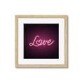 Picture of Neon Love _GroupedProduct_Square_Photography _GroupedProduct_Square_Framed_Matted_