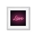 Picture of Neon Love _GroupedProduct_Square_Photography _GroupedProduct_Square_Framed_Matted_