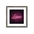 Picture of Neon Love _GroupedProduct_Square_Photography _GroupedProduct_Square_Framed_Matted_