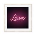 Picture of Neon Love _GroupedProduct_Square_Photography _GroupedProduct_Square_Framed_Matted_