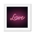 Picture of Neon Love _GroupedProduct_Square_Photography _GroupedProduct_Square_Framed_Matted_