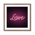 Picture of Neon Love _GroupedProduct_Square_Photography _GroupedProduct_Square_Framed_Matted_