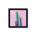 Picture of Neon Cactus _GroupedProduct_Square_Photography _GroupedProduct_Square_Framed_Matted_