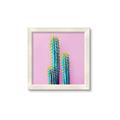 Picture of Neon Cactus _GroupedProduct_Square_Photography _GroupedProduct_Square_Framed_Matted_
