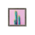 Picture of Neon Cactus _GroupedProduct_Square_Photography _GroupedProduct_Square_Framed_Matted_