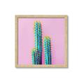 Picture of Neon Cactus _GroupedProduct_Square_Photography _GroupedProduct_Square_Framed_Matted_