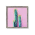 Picture of Neon Cactus _GroupedProduct_Square_Photography _GroupedProduct_Square_Framed_Matted_