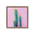 Picture of Neon Cactus _GroupedProduct_Square_Photography _GroupedProduct_Square_Framed_Matted_