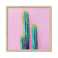 Picture of Neon Cactus _GroupedProduct_Square_Photography _GroupedProduct_Square_Framed_Matted_
