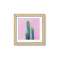 Picture of Neon Cactus _GroupedProduct_Square_Photography _GroupedProduct_Square_Framed_Matted_