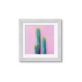Picture of Neon Cactus _GroupedProduct_Square_Photography _GroupedProduct_Square_Framed_Matted_