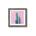 Picture of Neon Cactus _GroupedProduct_Square_Photography _GroupedProduct_Square_Framed_Matted_