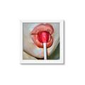 Picture of Lollipop Lips _GroupedProduct_Square_Framed_Matted_