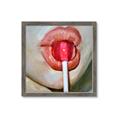Picture of Lollipop Lips _GroupedProduct_Square_Framed_Matted_