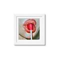 Picture of Lollipop Lips _GroupedProduct_Square_Framed_Matted_