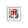 Picture of Lollipop Lips _GroupedProduct_Square_Framed_Matted_