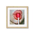 Picture of Lollipop Lips _GroupedProduct_Square_Framed_Matted_