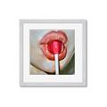 Picture of Lollipop Lips _GroupedProduct_Square_Framed_Matted_
