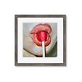 Picture of Lollipop Lips _GroupedProduct_Square_Framed_Matted_