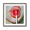 Picture of Lollipop Lips _GroupedProduct_Square_Framed_Matted_
