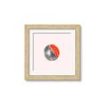 Picture of Watermelon Disco Ball  _GroupedProduct_Square_Framed_Matted_