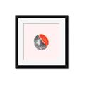 Picture of Watermelon Disco Ball  _GroupedProduct_Square_Framed_Matted_