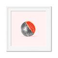 Picture of Watermelon Disco Ball  _GroupedProduct_Square_Framed_Matted_