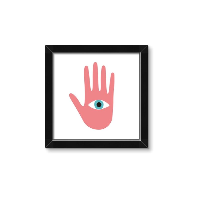 Picture of Hand Eye  _GroupedProduct_Square_Framed_Matted_