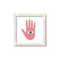 Picture of Hand Eye  _GroupedProduct_Square_Framed_Matted_