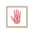 Picture of Hand Eye  _GroupedProduct_Square_Framed_Matted_