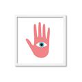 Picture of Hand Eye  _GroupedProduct_Square_Framed_Matted_