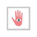 Picture of Hand Eye  _GroupedProduct_Square_Framed_Matted_