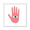 Picture of Hand Eye  _GroupedProduct_Square_Framed_Matted_
