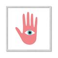 Picture of Hand Eye  _GroupedProduct_Square_Framed_Matted_