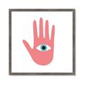 Picture of Hand Eye  _GroupedProduct_Square_Framed_Matted_