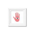 Picture of Hand Eye  _GroupedProduct_Square_Framed_Matted_