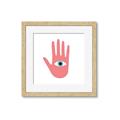 Picture of Hand Eye  _GroupedProduct_Square_Framed_Matted_